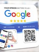 support connecté QR Code & NFC Google Review