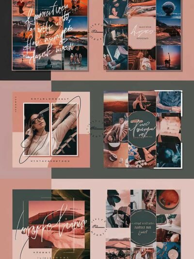 Utilisez des templates réseaux sociaux pro